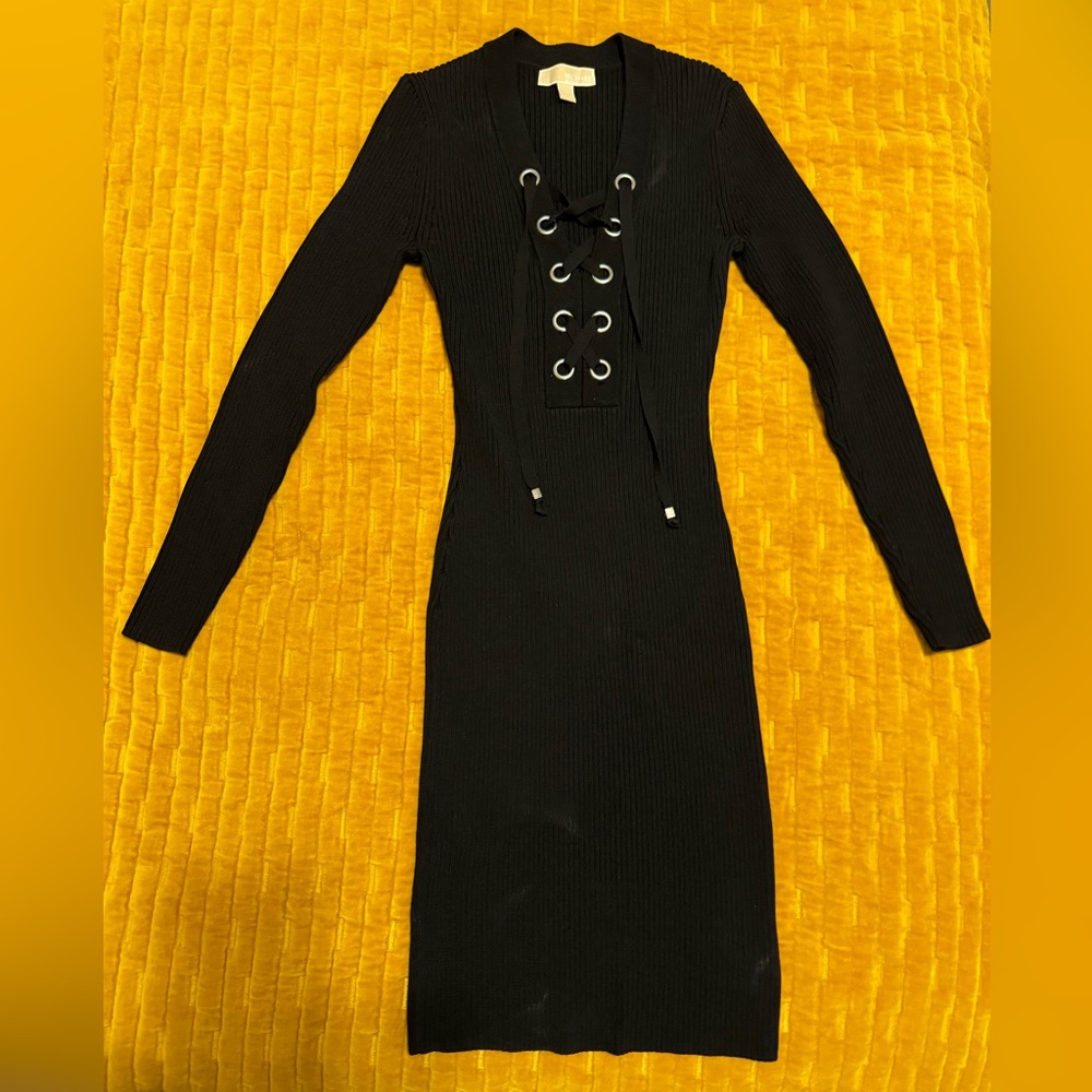 Michael Michael Kors Rib-Knit Dress